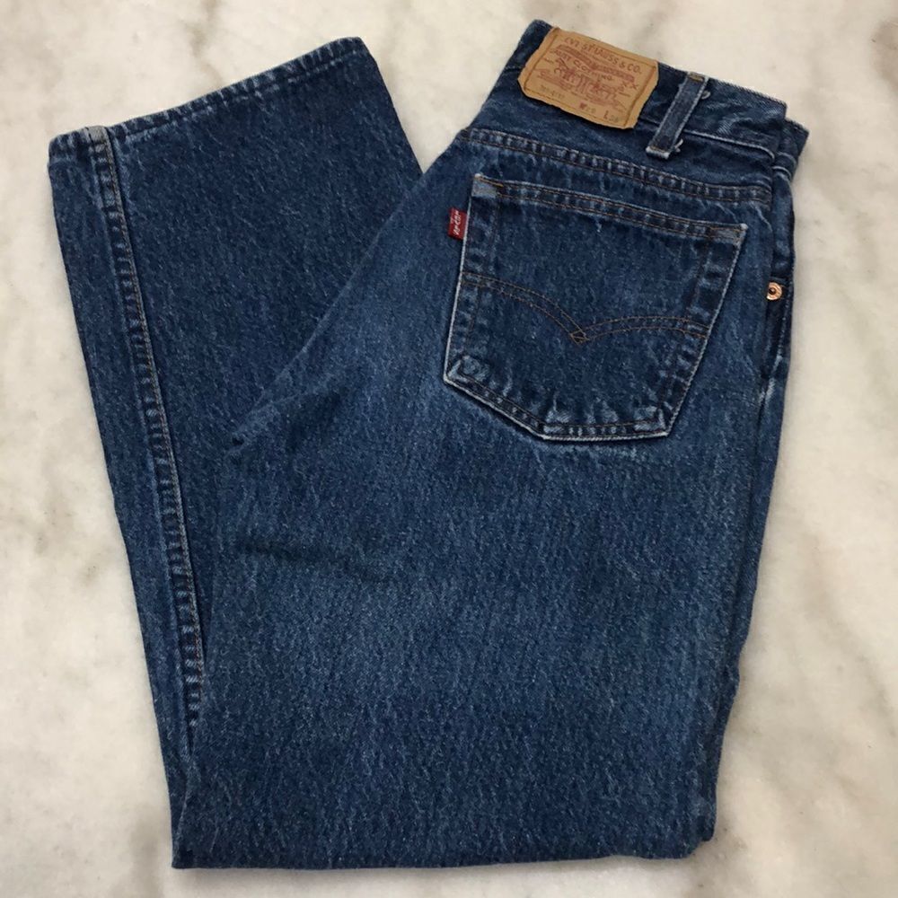 Vintage 1985 Levi’s 701 Student Fit 26x25 Made in USA Regular Fit Straight Leg